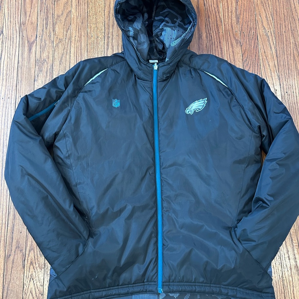Boys Eagles 🦅 Black Hooded Jacket